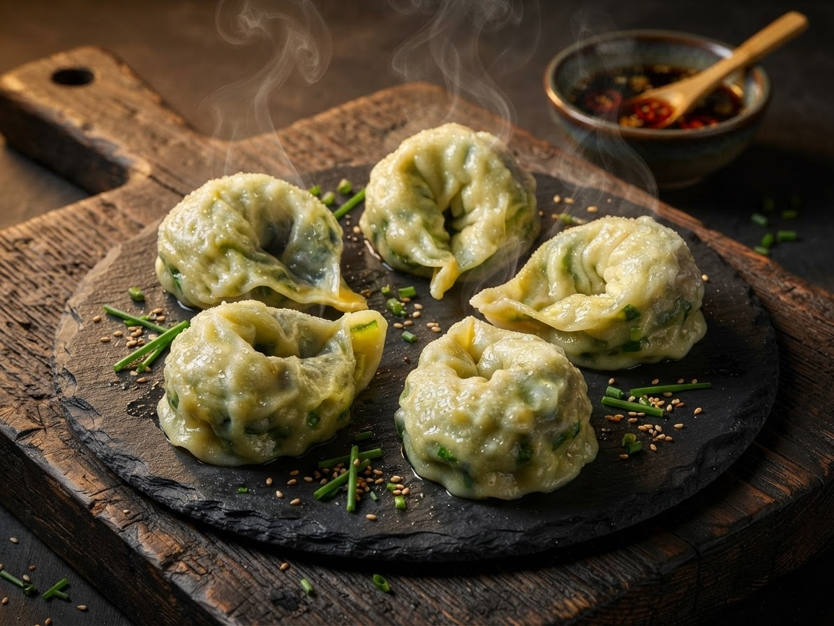 문115 샤브칼국수 부추 고기만두 — 용인 모현 맛집